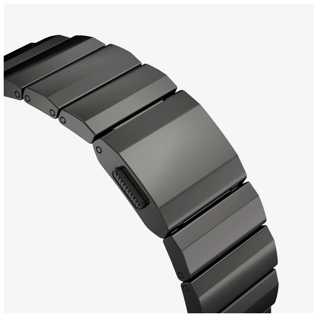 Tech-Protect STEELBAND rozsdamentes acél óraszíj Fekete, Apple Watch 42mm (S1-S3) / 44mm / 45mm / 46mm / 49mm készülékhez