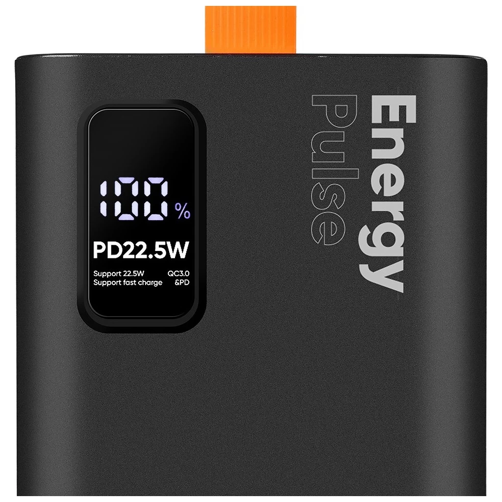 OBAL:ME EnergyPulse 50000mAh Powerbank 22,5W fekete