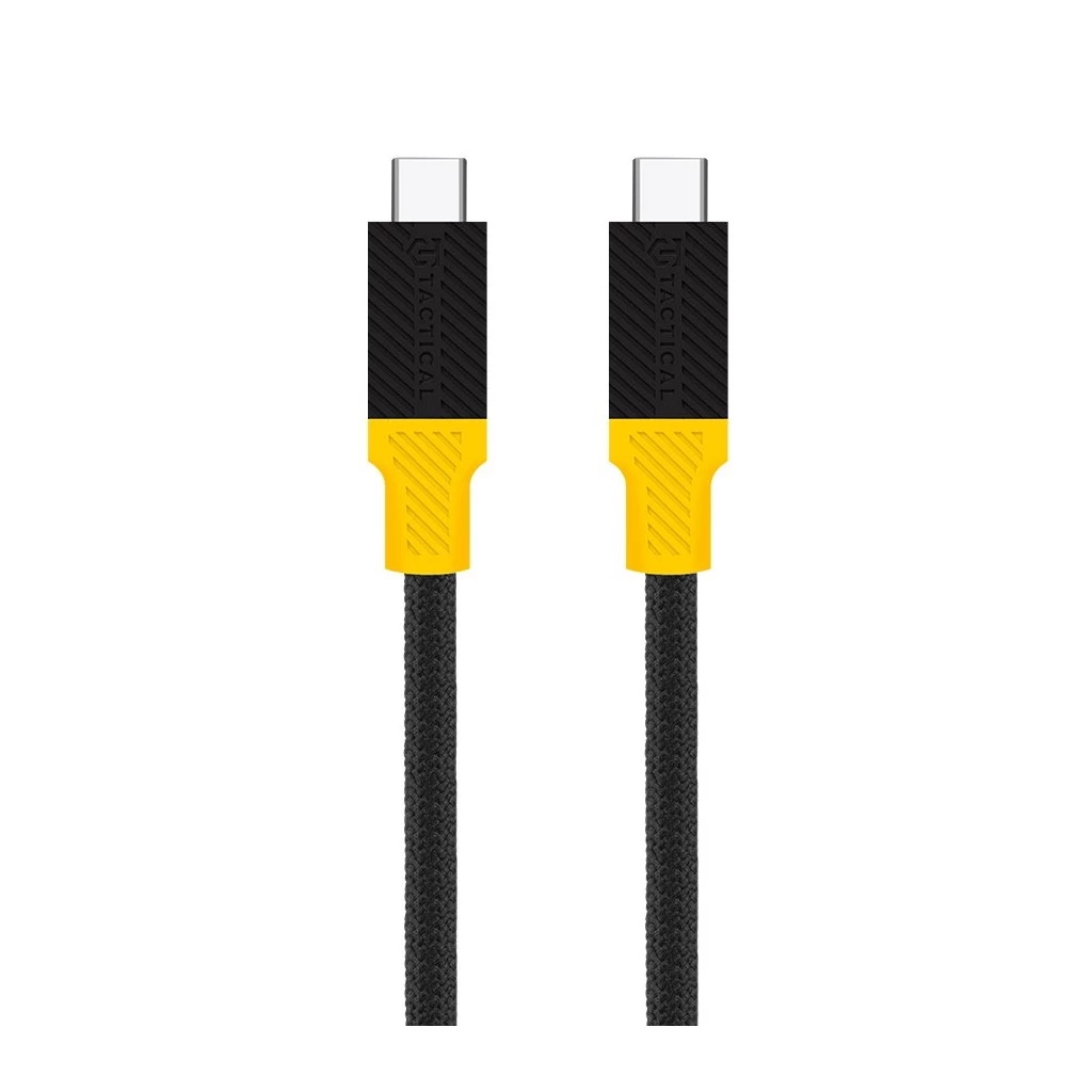 Tactical Blackbird USB-C/USB-C 4.0 fekete kábel 1M 240W 40Gbps