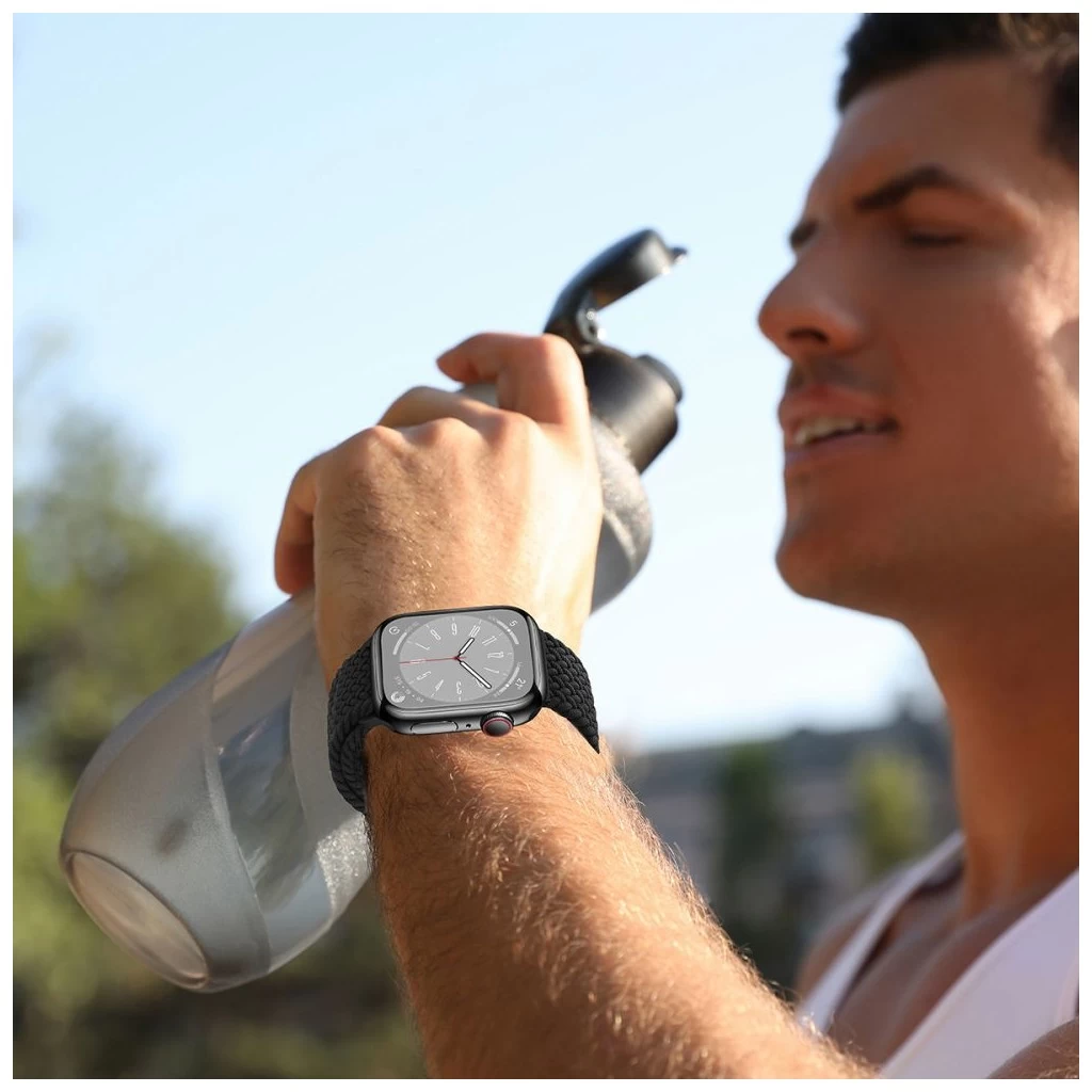 Tech-Protect NYLONMAG óraszíj sötétkék, Apple Watch 42mm (S1-S3) / 44mm / 45mm / 46mm / 49mm készülékhez