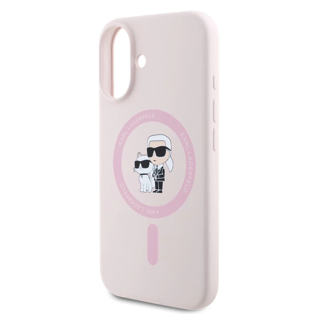 Karl Lagerfeld tok pink KLHMP16SSCMKCRHP Apple Iphone 16 készülékhez