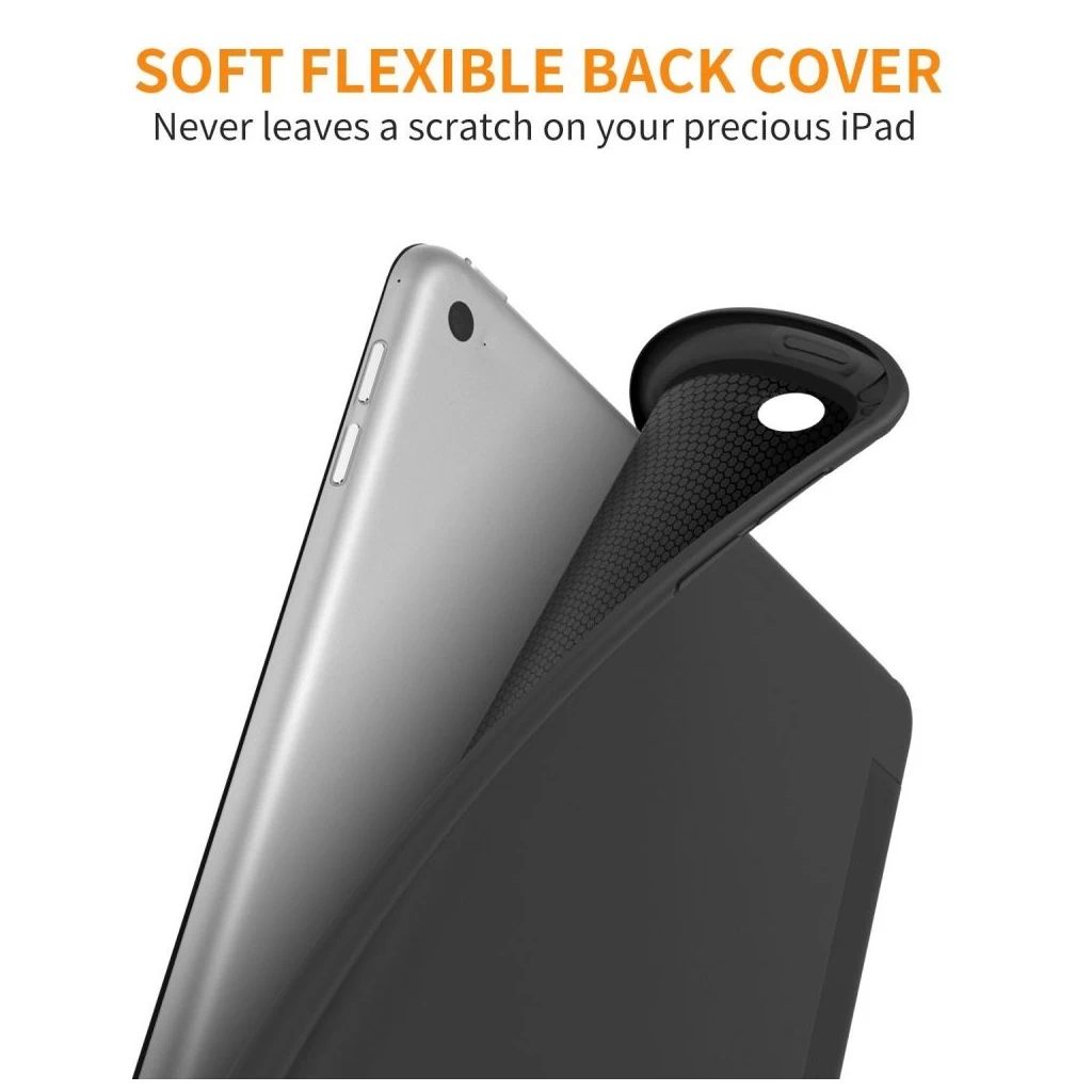 Tech-Protect Smartcase Apple iPad 9,7″ (2017-) készülékhez Fekete