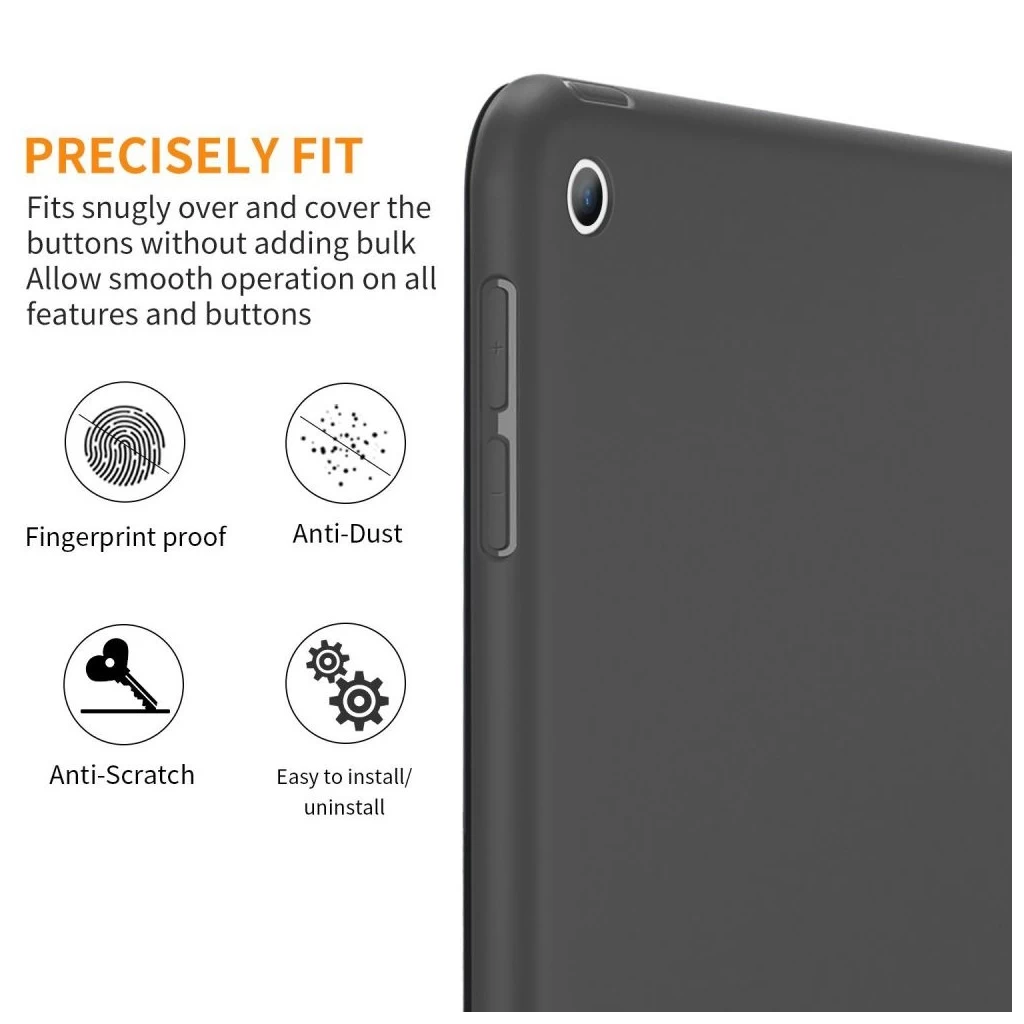 Tech-Protect Smartcase Apple iPad 9,7″ (2017-) készülékhez Fekete