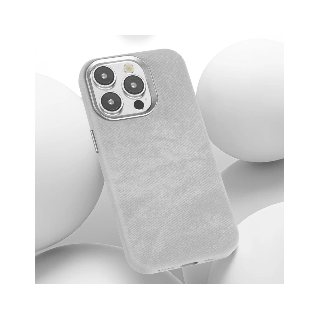 XPRO™ Soft Velvet Magsafe tok Apple iPhone 16 készülékhez – Szürke