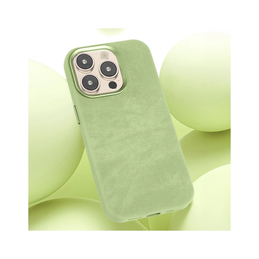 XPRO™ Soft Velvet Magsafe tok Apple iPhone 16 készülékhez – Zöld