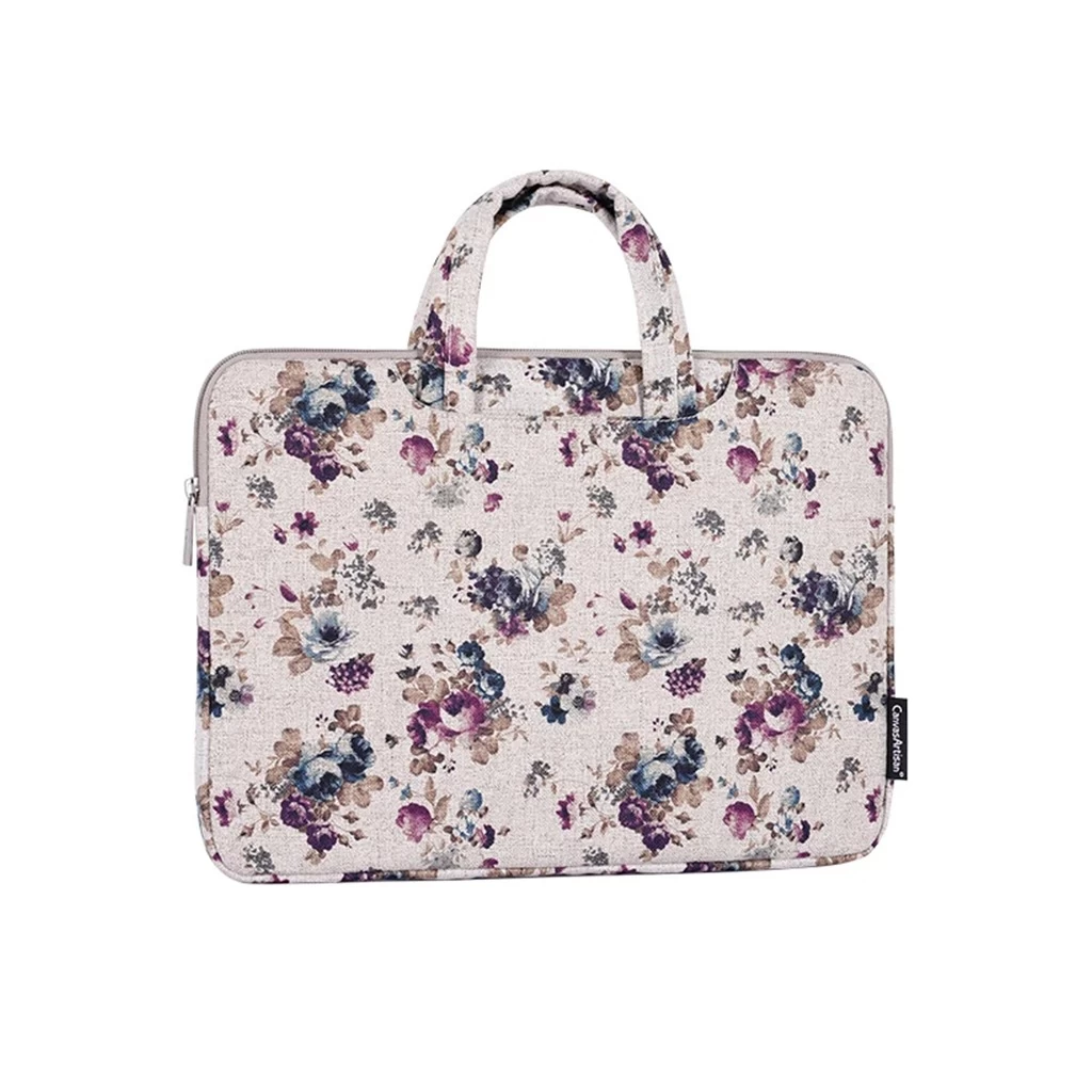 CanvasArtisan Laptop Kézi Táska Univerzális 13-14″ Bézs (H2-B02)