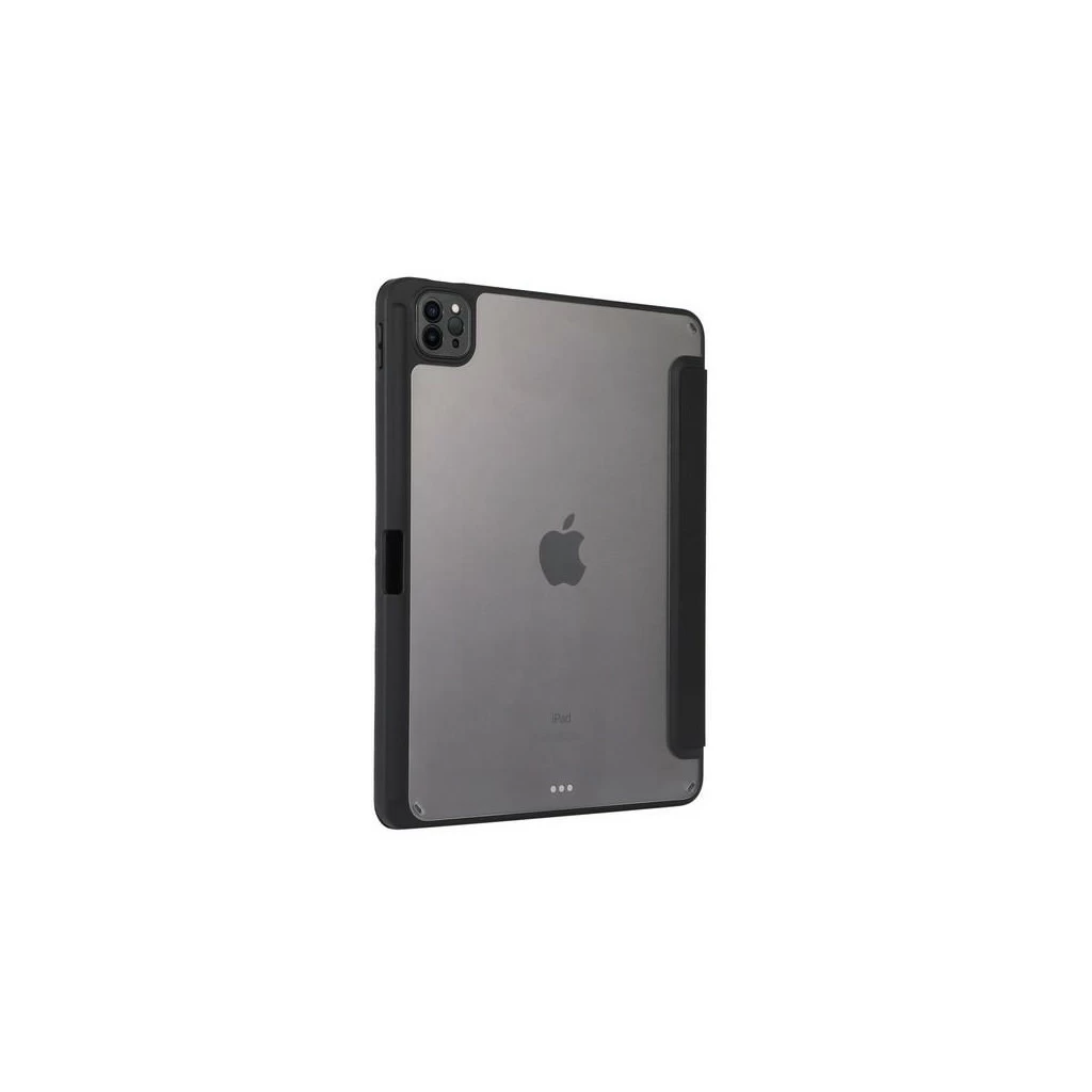 Etui Smartbook fekete TPU tok állvány funkcióval Apple Ipad Air 11″ (2024) készülékhez