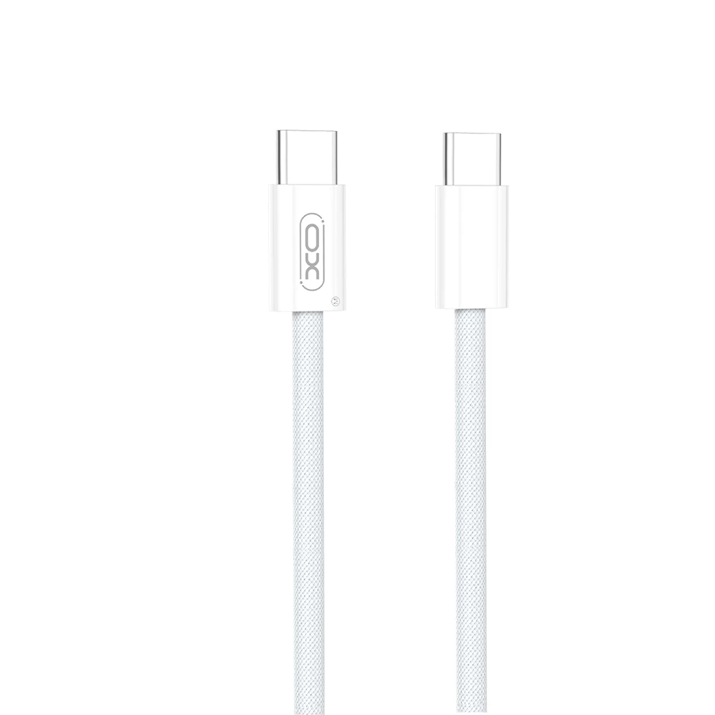 XO kábel NB-Q260B PD USB-C – USB-C 1,5m white 60W