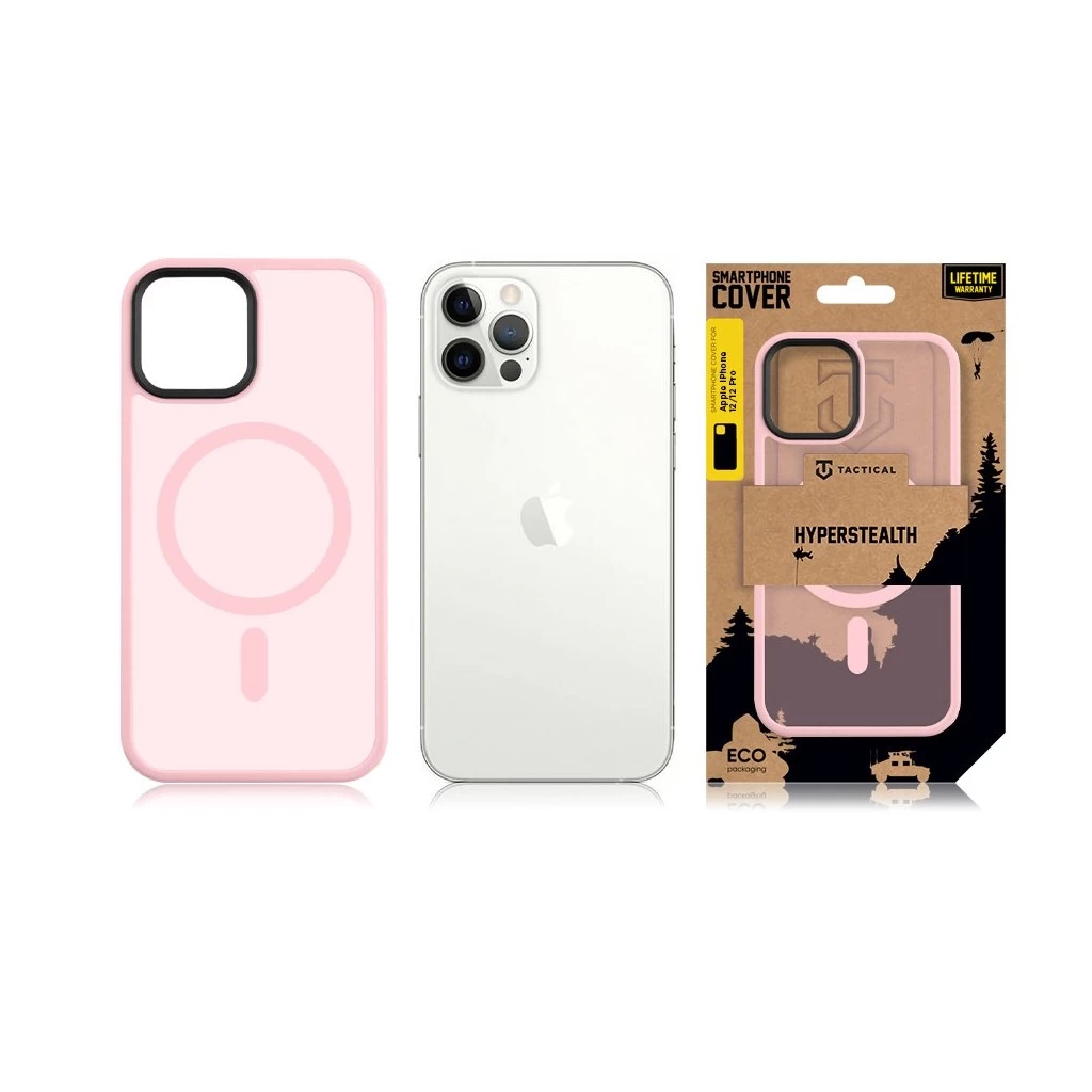 Tactical MagForce Hyperstealth pink tok Apple iPhone 12 / 12 Pro készülékhez