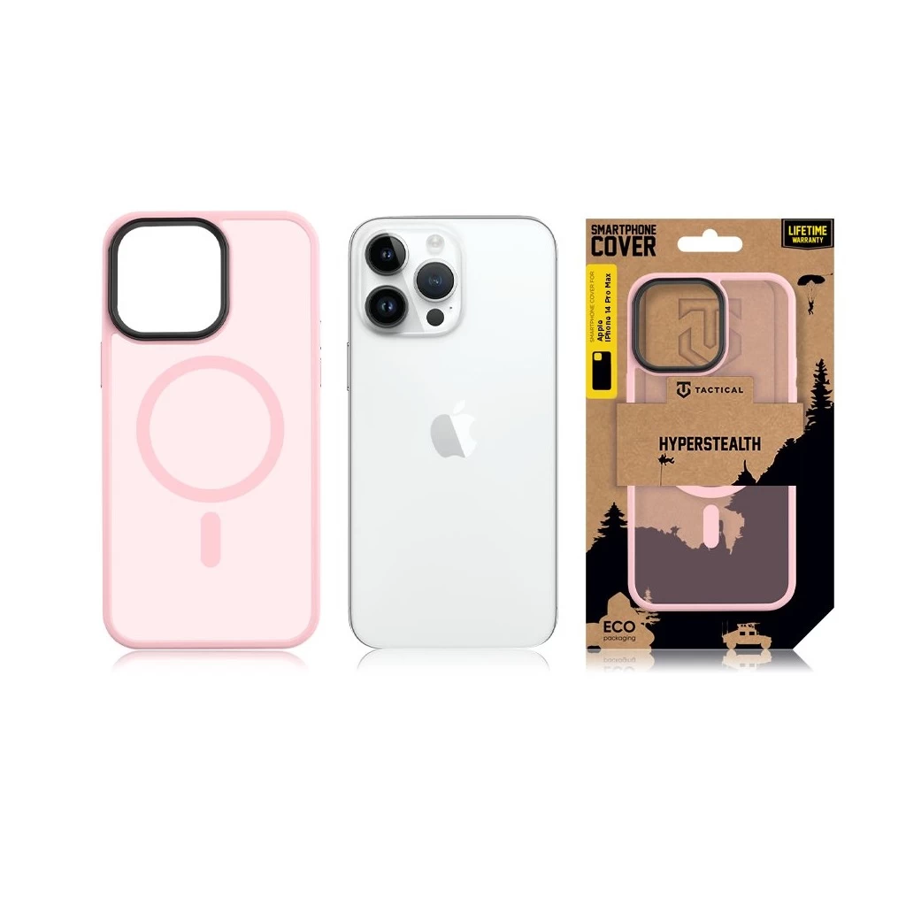 Tactical MagForce Hyperstealth pink tok Apple iPhone 14 Pro Max készülékhez