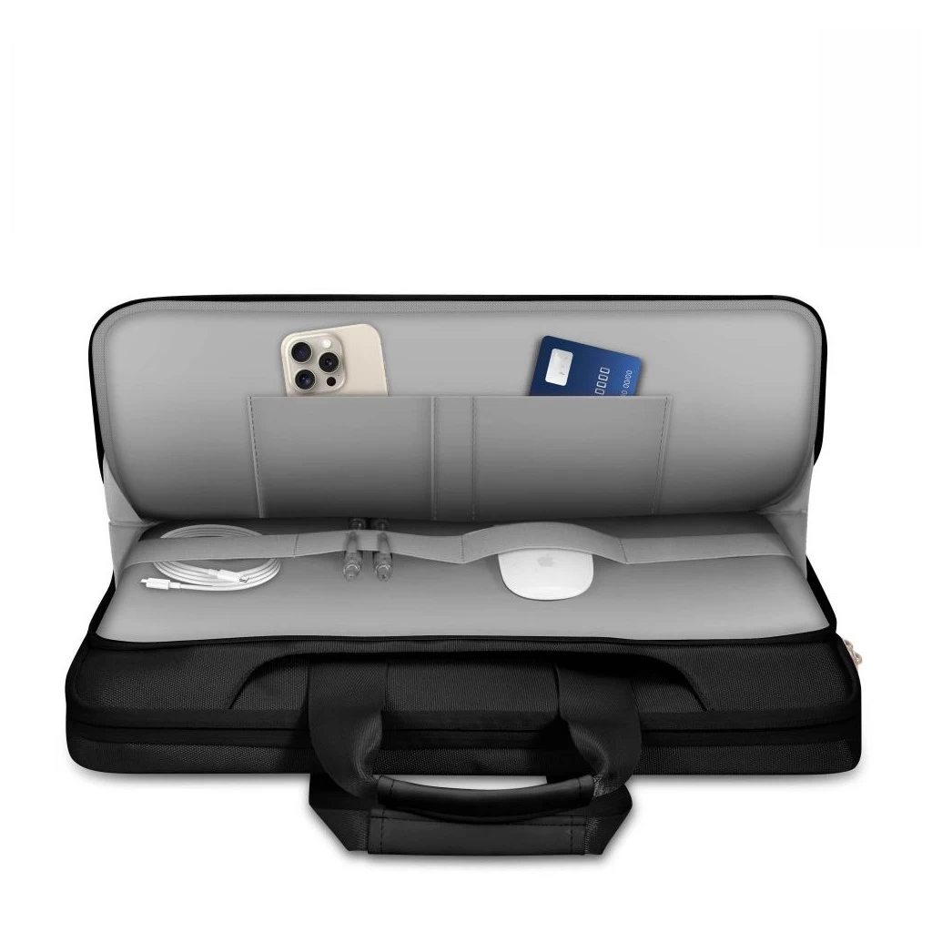 Tech-Protect fekete Pocket Bag Laptop Táska 13″ és 14″ táskákhoz