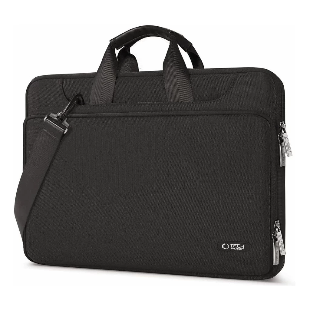 Tech-Protect fekete Pocket Bag Laptop Táska 15″ és 16″ táskákhoz