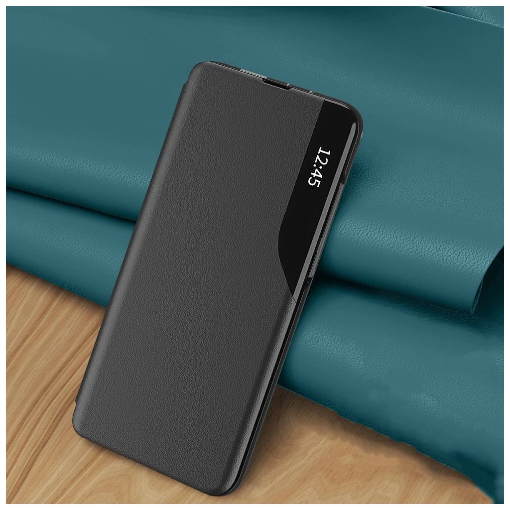 Tech-Protect fekete Smart View Book / Flip tok Samsung Galaxy A55