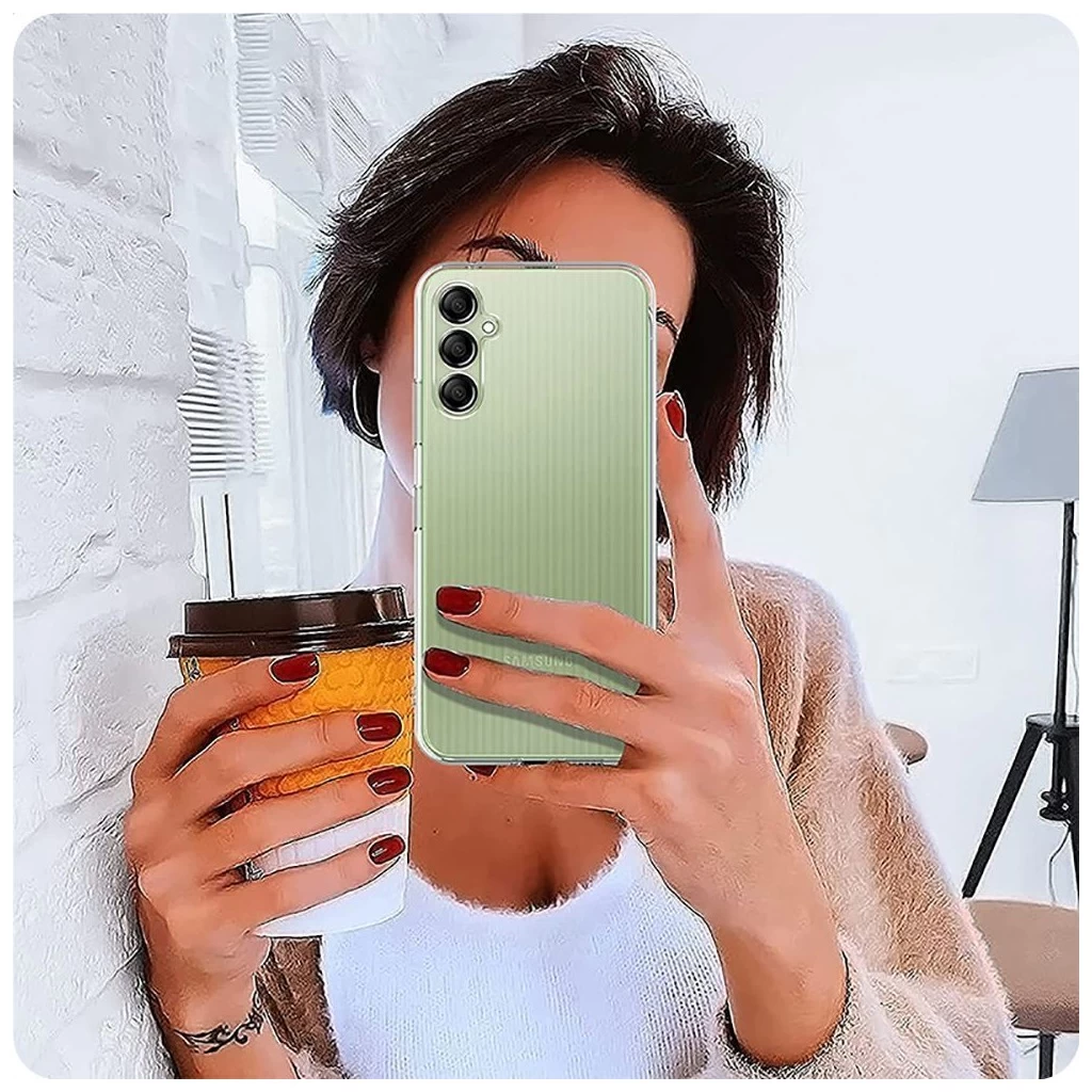 Tech-Protect FLEXAIR+ átlátszó tok Samsung Galaxy A55 készülékhez