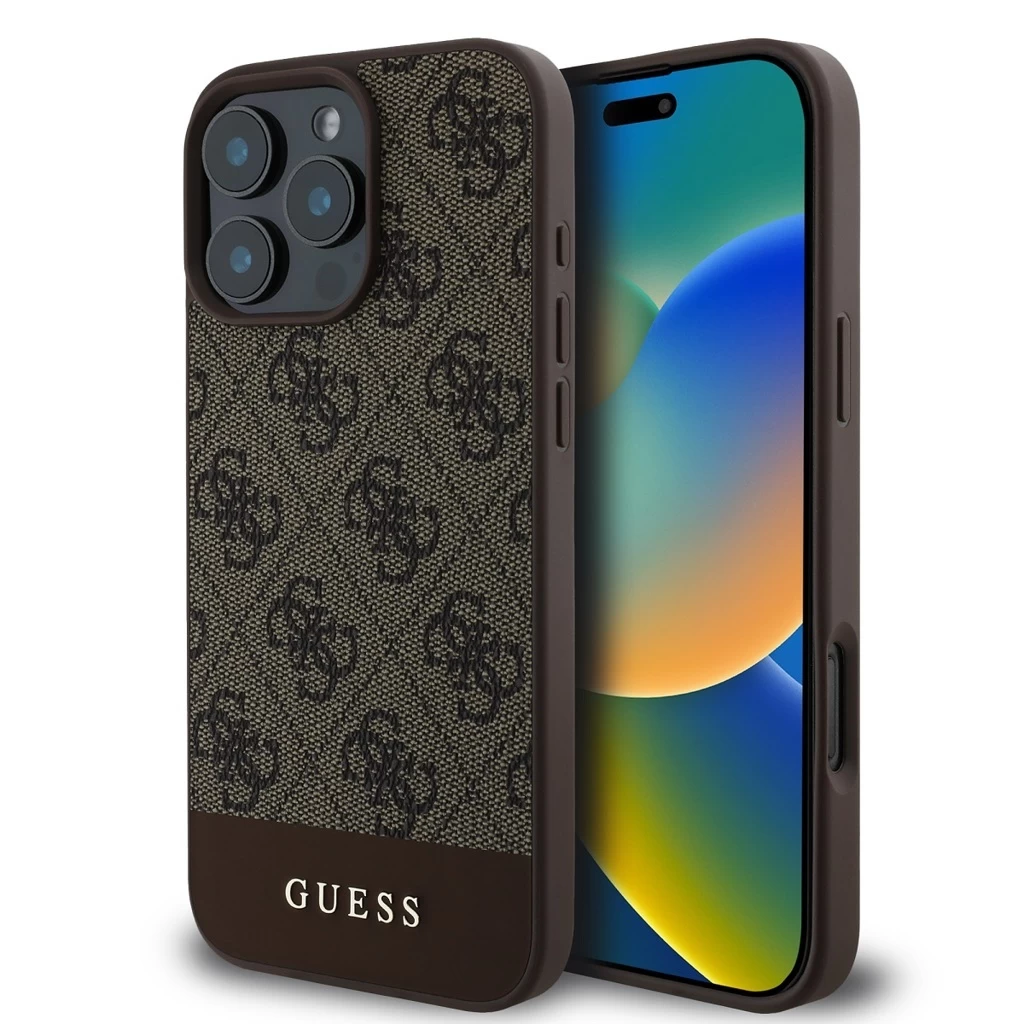 Guess tok barna GUHCP16LG4GLBR Apple iPhone 16 Pro készülékhez