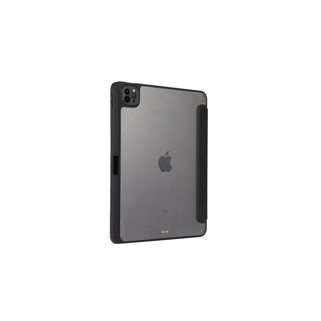 Etui Smartbook fekete TPU tok állvány funkcióval Apple Ipad Pro 11″ (2024) készülékhez