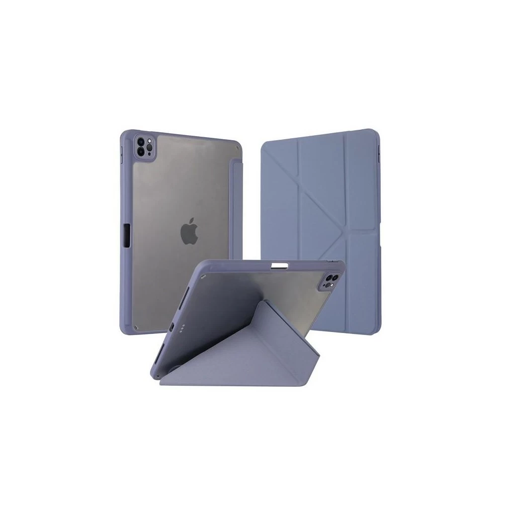 Etui Smartbook tengerészkék TPU tok állvány funkcióval Apple Ipad Pro 11″ (2024) készülékhez