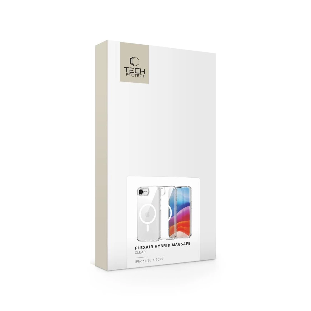 Tech-Protect FLEXAIR MAGSAFE Hybrid átlátszó tok Apple iPhone 16e készülékhez