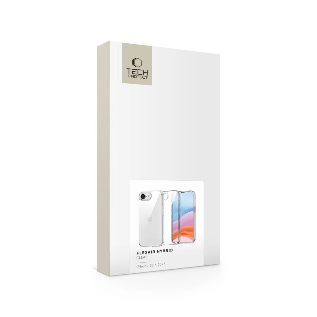 Tech-Protect FLEXAIR Hybrid átlátszó tok Apple iPhone 16e készülékhez