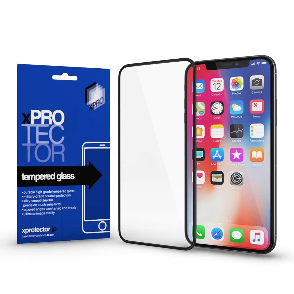 XPRO™ Tempered Glass 0.33 Full 3D Black kijelzővédő üveg / üvegfólia Honor Magic V3 készülékhez