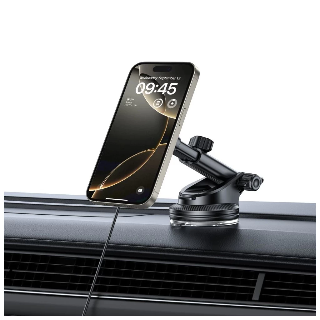 Tech-Protect MagSafe autós tartó fekete MM15W-V10 15W QC univerzális