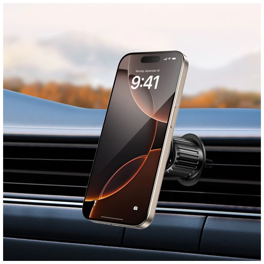 Tech-Protect MagSafe autós tartó fekete MM15W-V10 15W QC univerzális