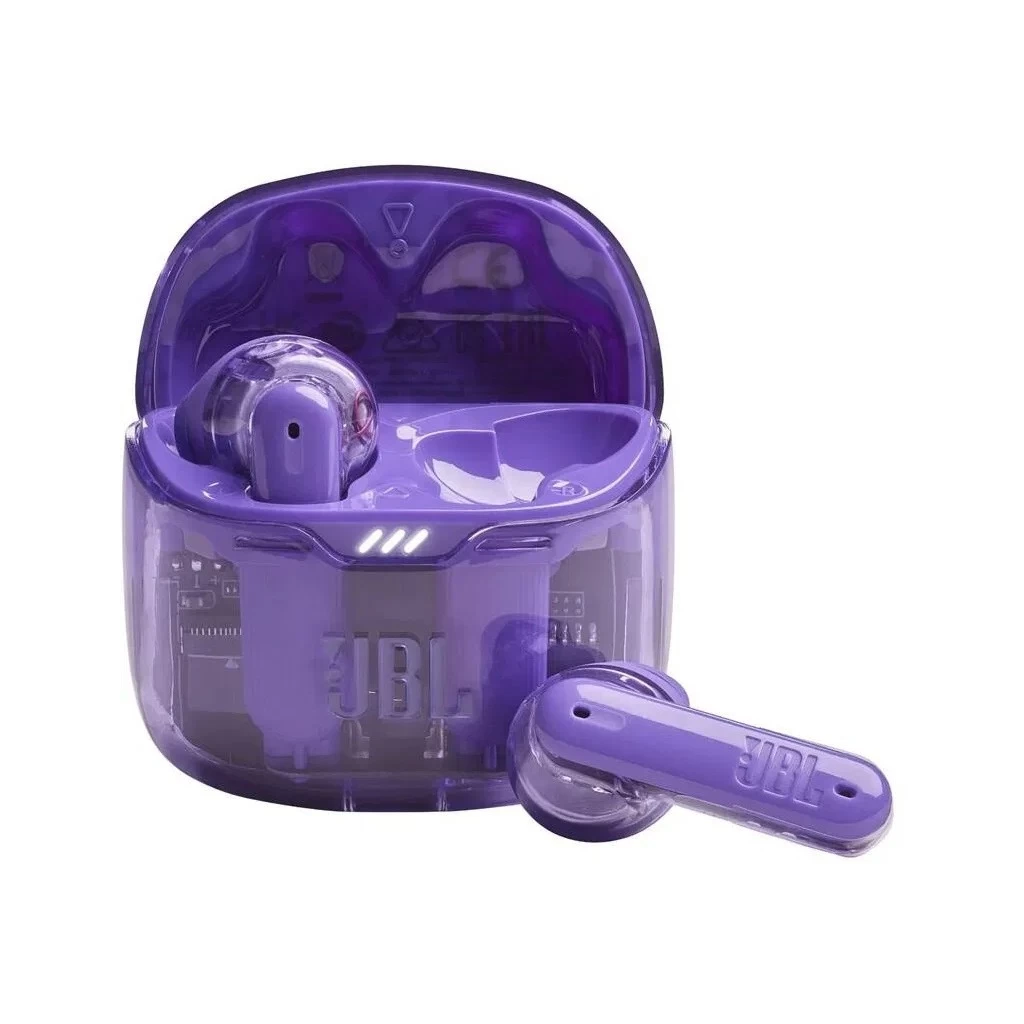 JBL Tune Flex 2 Ghost Edition TWS Bluetooth Headset, lila
