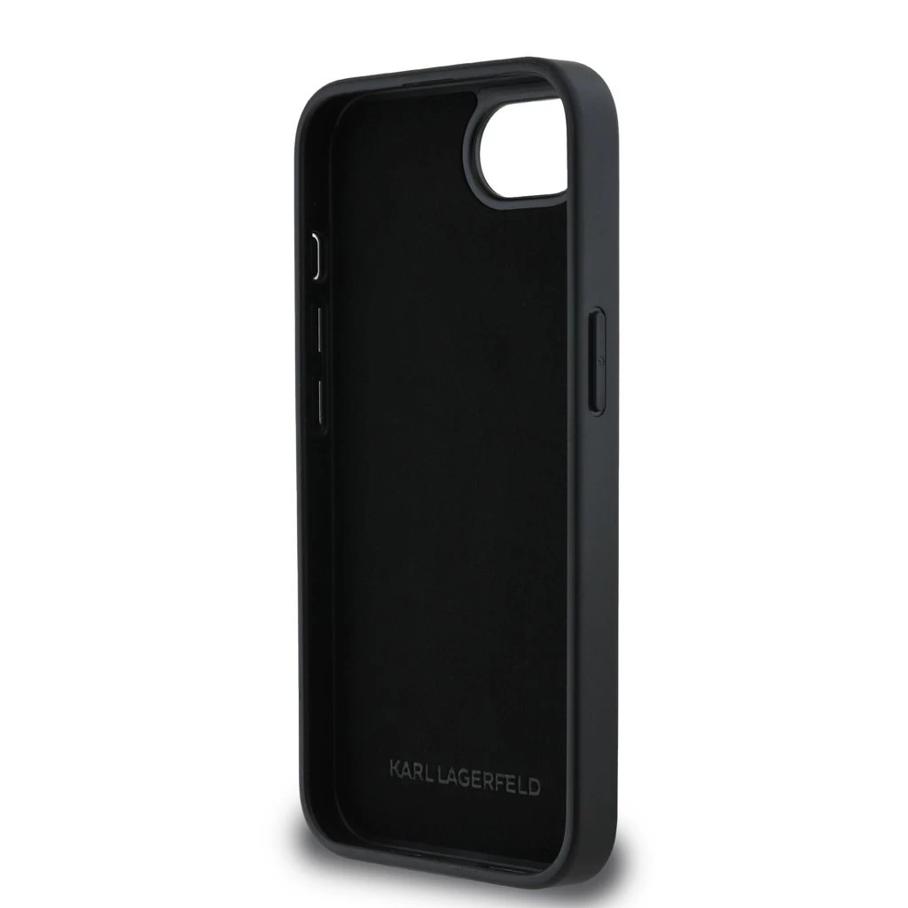 Karl Lagerfeld tok fekete KLHCPSE4PFGKCPK Apple Iphone 16e készülékhez