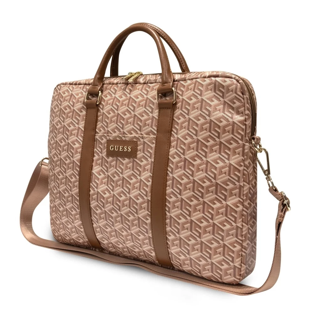 Guess laptop táska Világosbarna 15 / 16″ GUCB15HGCFSEW