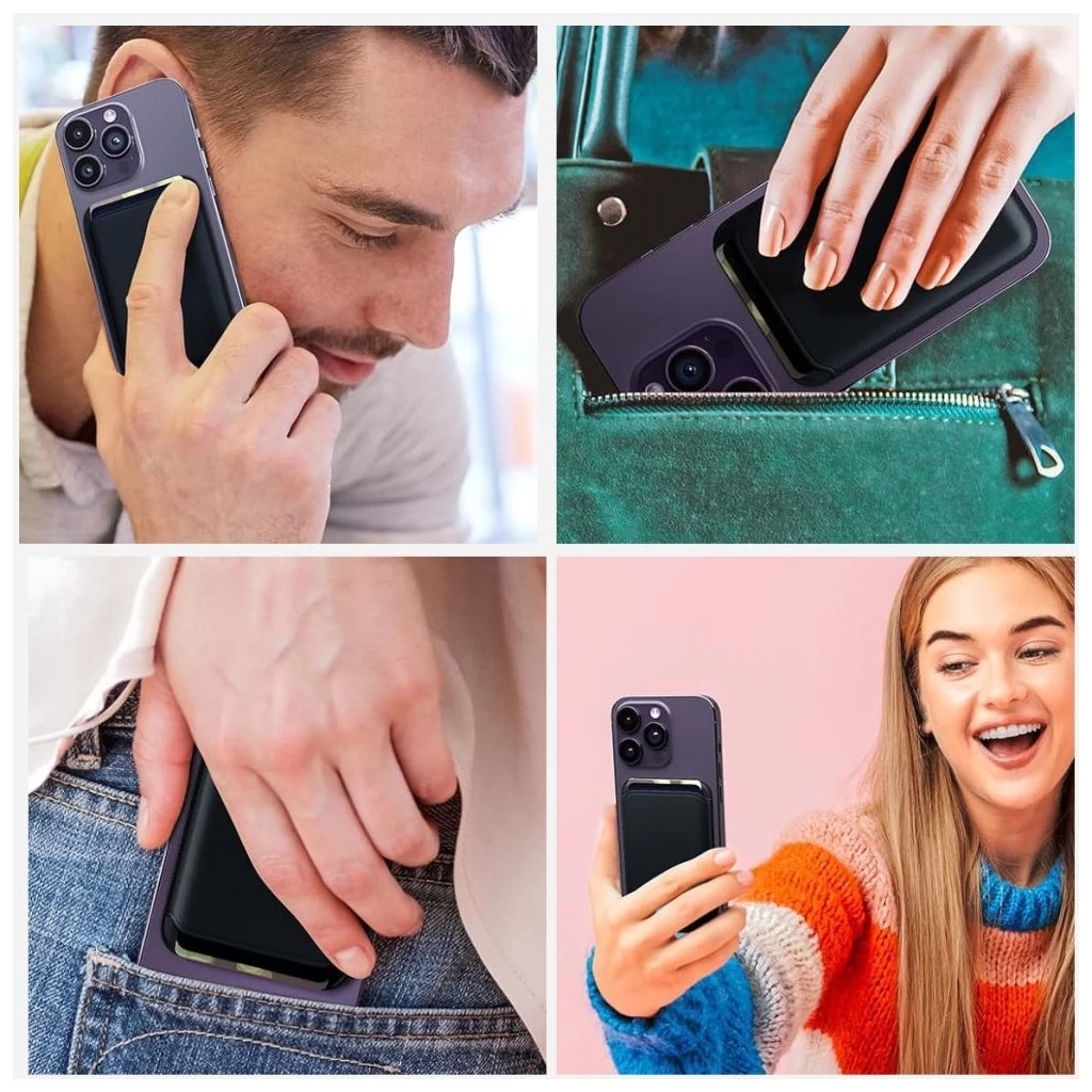 Tech-Protect CARBON MagWallet MagSafe kártyatartó mobiltelefonokhoz