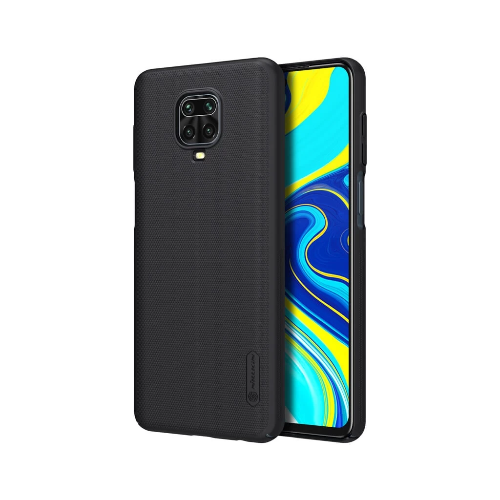 Nillkin Super Frosted háttértok Xiaomi Redmi Note 9 Pro/9S/9 Pro Max készülékhez fekete