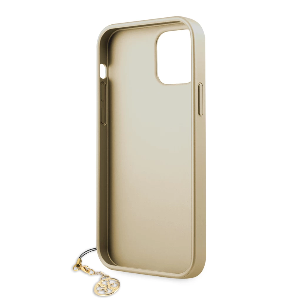 Guess 4G Charm tok iPhone 12/12 Pro 6.1 készülékhez szürke