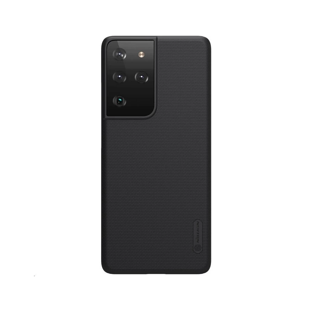 Nillkin Super Frosted hátsó tok Samsung Galaxy S21 Ultra készülékhez fekete