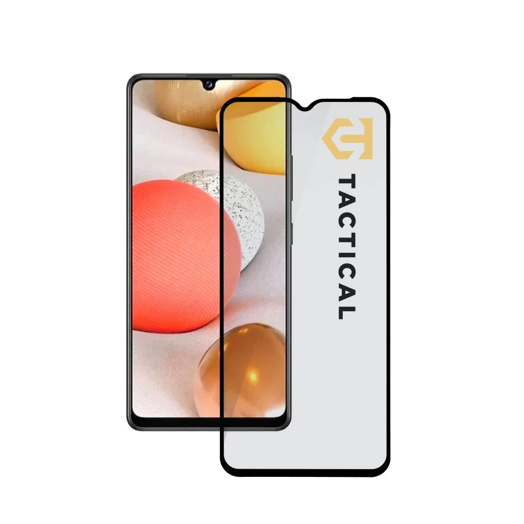Tactical Glass Shield 5D kijelzővédő Samsung Galaxy M12/A32 5G/A12/A02s készülékhez fekete
