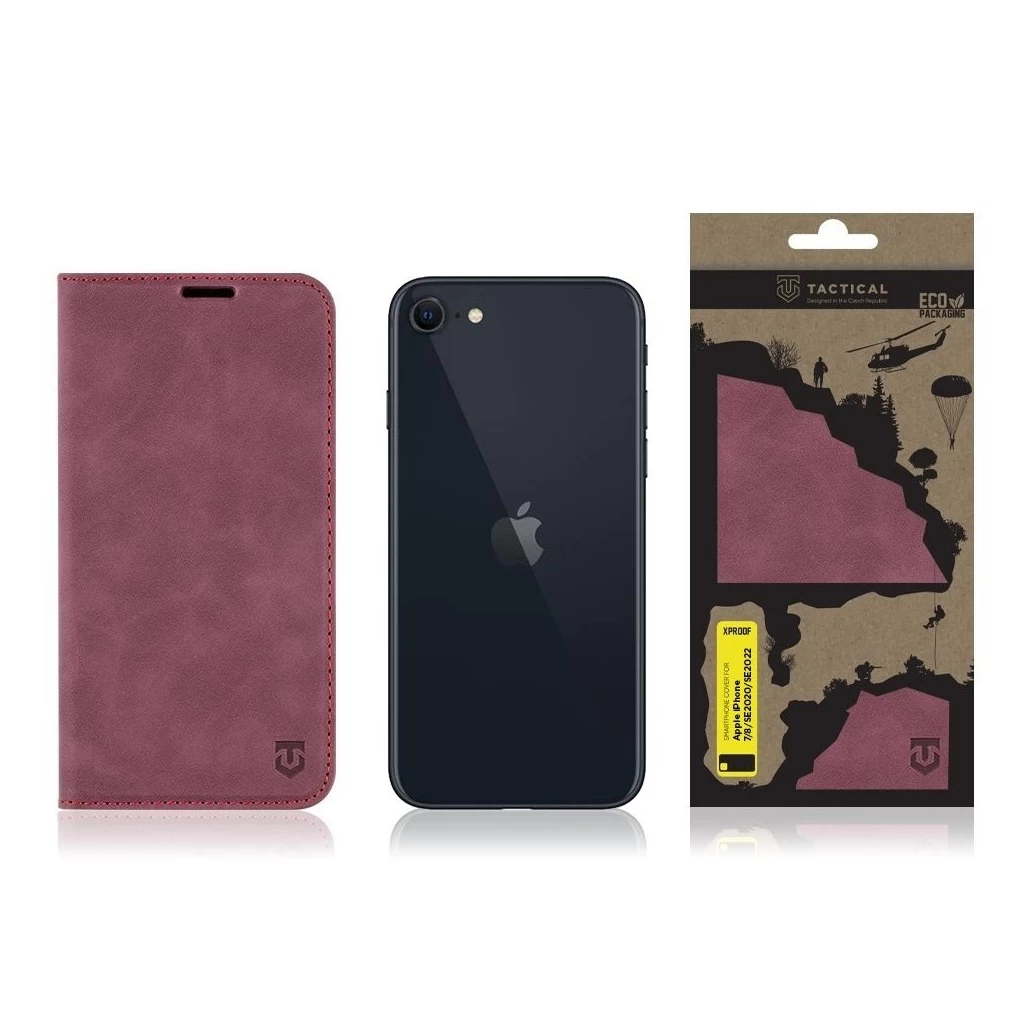 Tactical Xproof tok Apple iPhone 7/8/SE2020/SE2022 készülékhez, Beret, piros