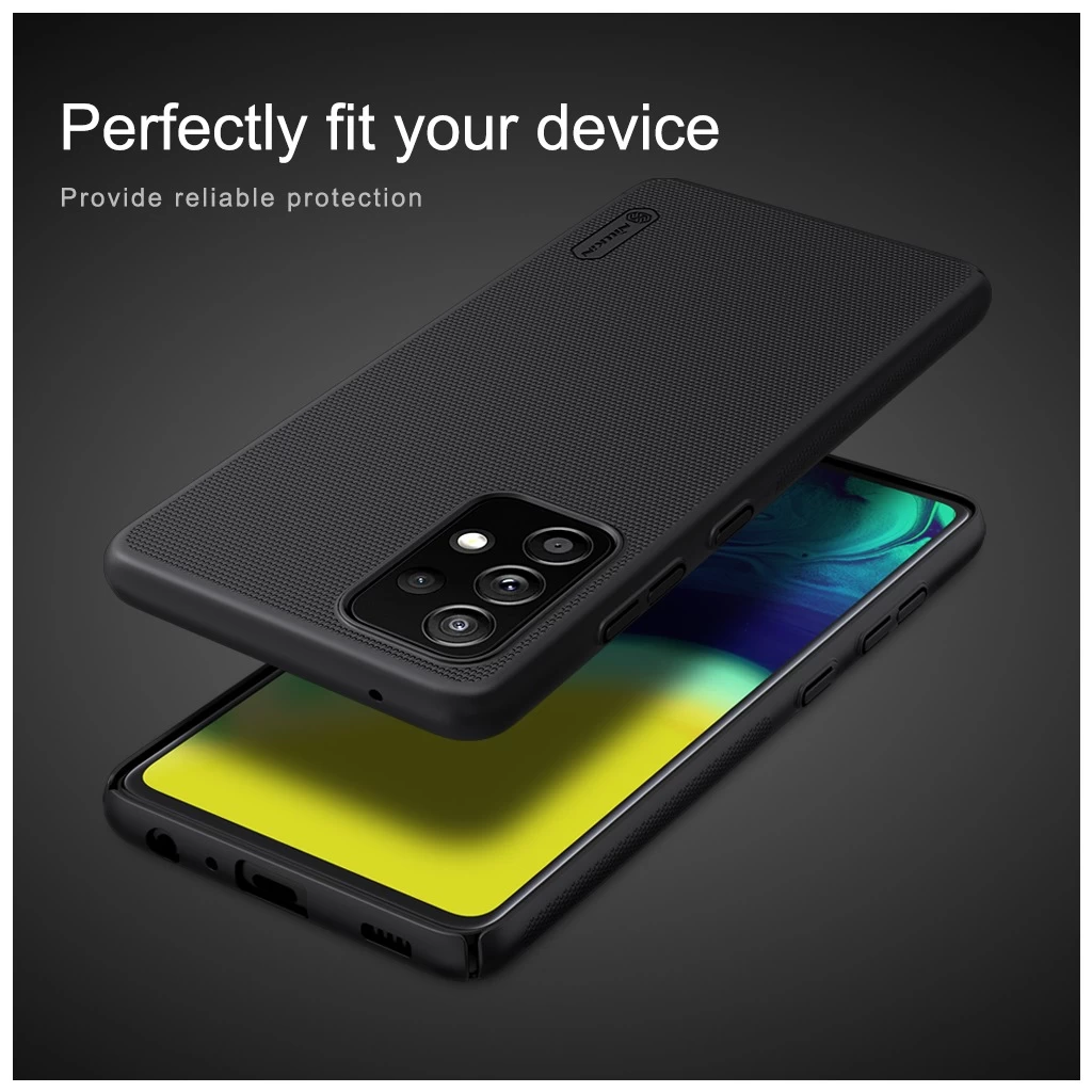 Nillkin Super Frosted tok Samsung Galaxy A52/A52 5G/A52s 5G készülékhez fekete