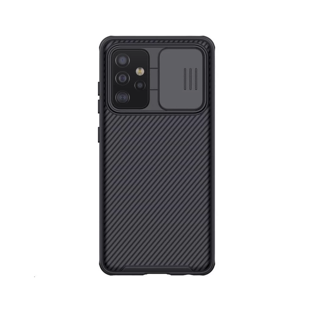 Nillkin CamShield PRO kemény tok Samsung Galaxy A52/A52 5G/A52s 5G készülékhez fekete