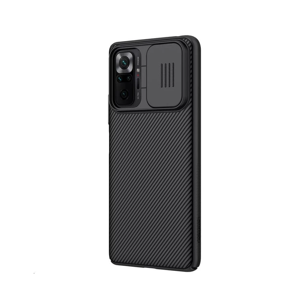 Nillkin CamShield kemény tok Xiaomi Redmi Note 10 Pro/10 Pro Max készülékhez fekete