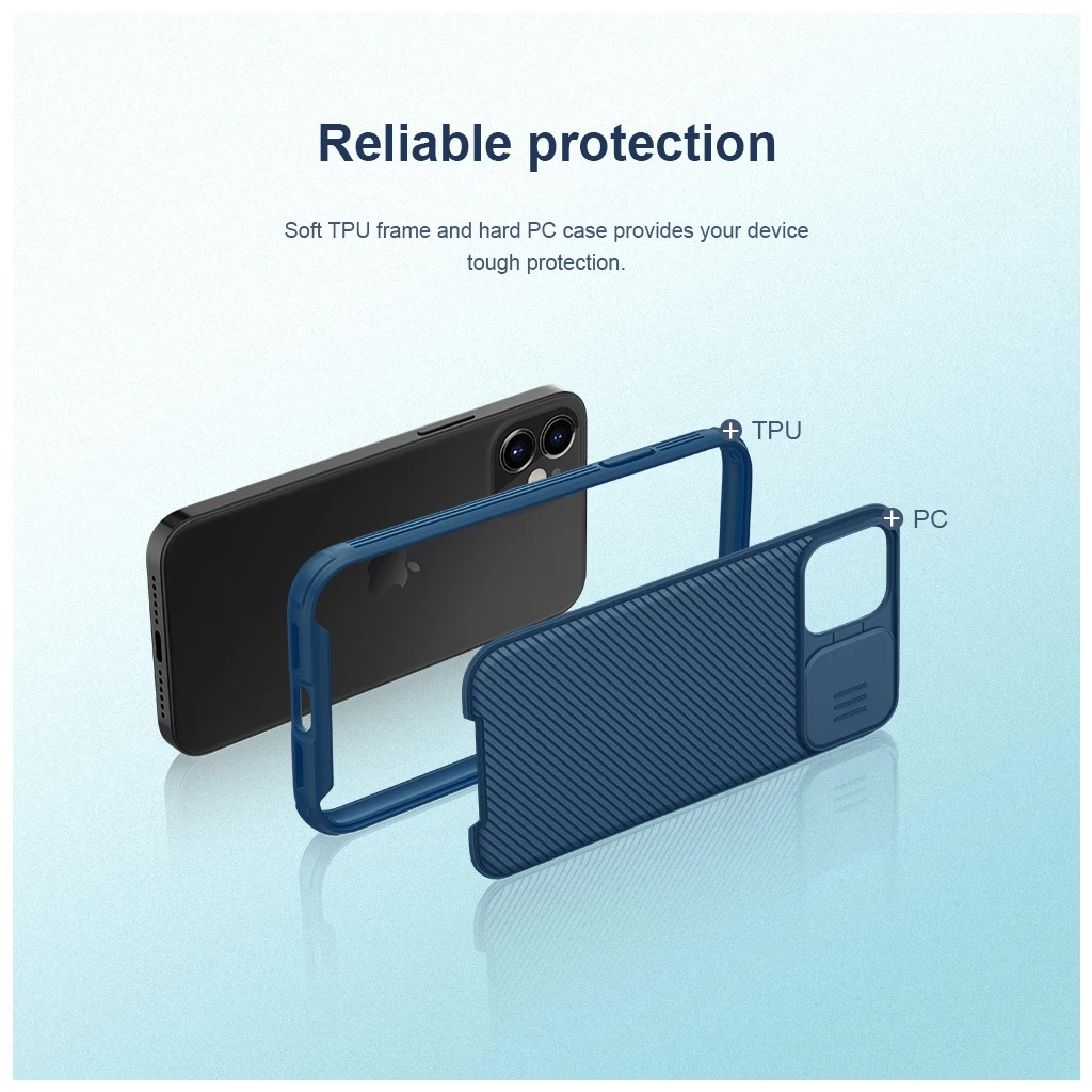 Nillkin CamShield PRO kemény tok Apple iPhone 11 készülékhez fekete
