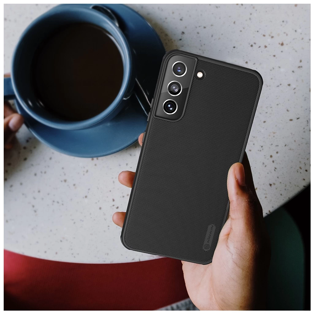 Nillkin Super Frosted PRO hátlap tok Samsung Galaxy S22 készülékhez fekete