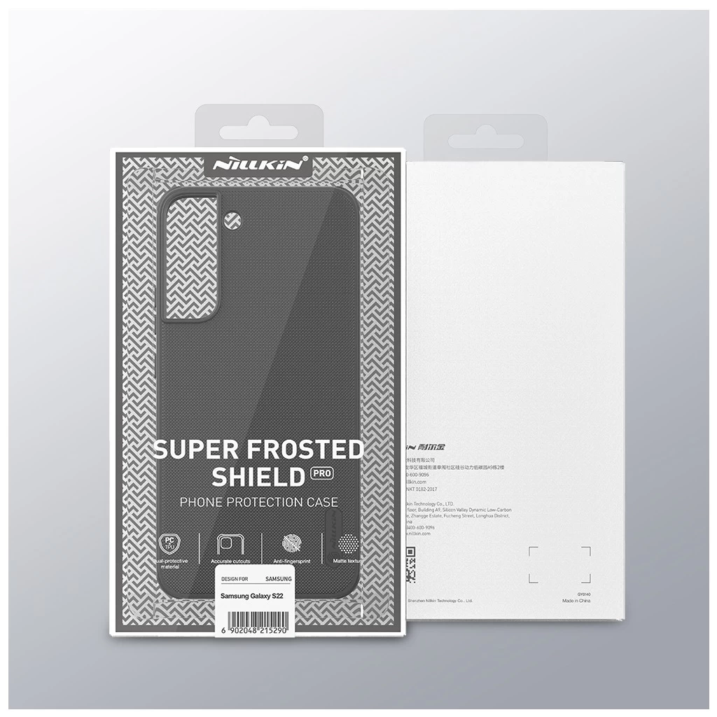 Nillkin Super Frosted PRO hátlap tok Samsung Galaxy S22 készülékhez fekete