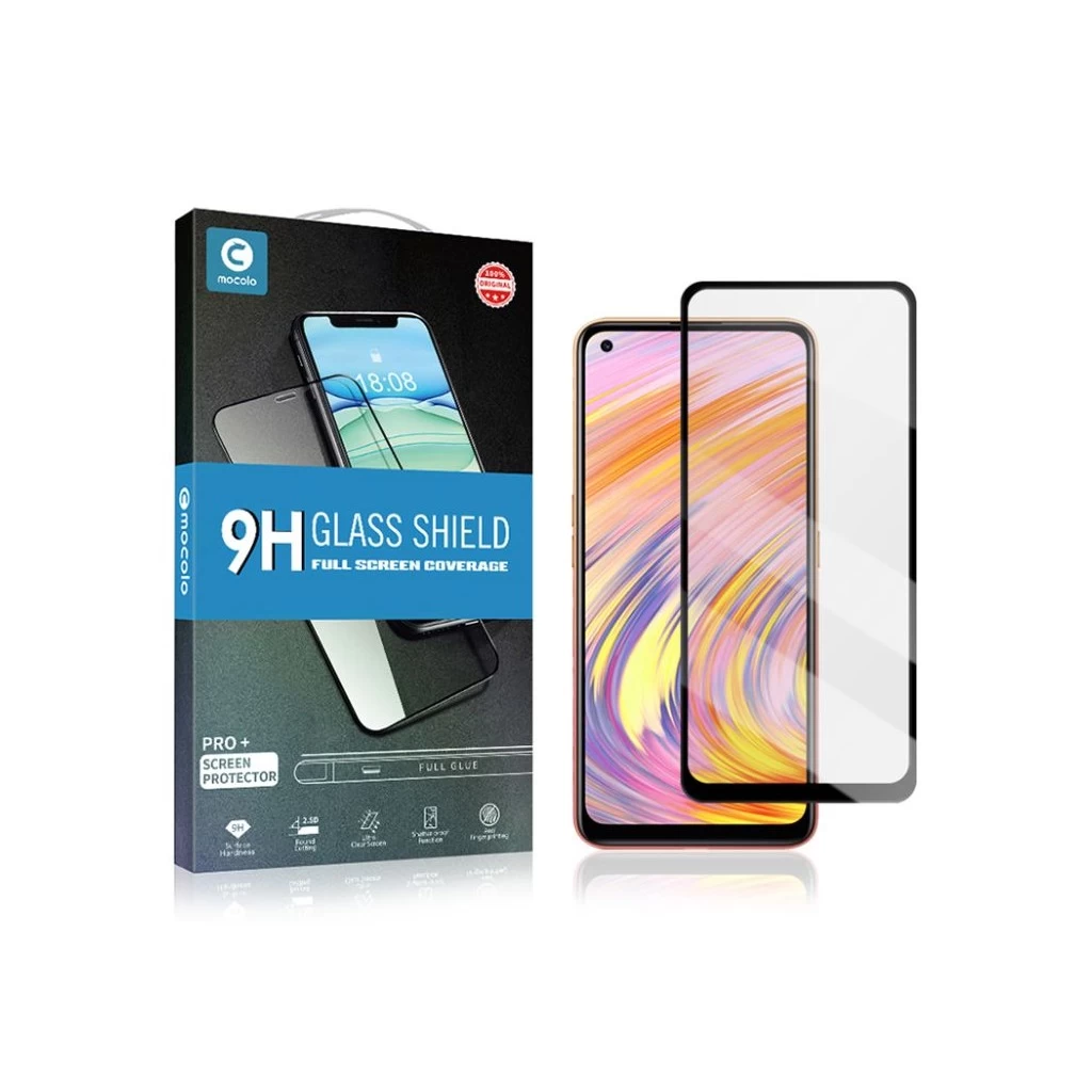 Mocolo 5D Temperált üveg kijelzővédő Samsung Galaxy A33 5G készülékhez fekete