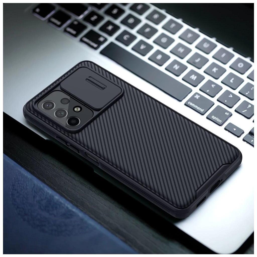 Nillkin CamShield PRO kemény tok Samsung Galaxy A53 5G készülékhez fekete