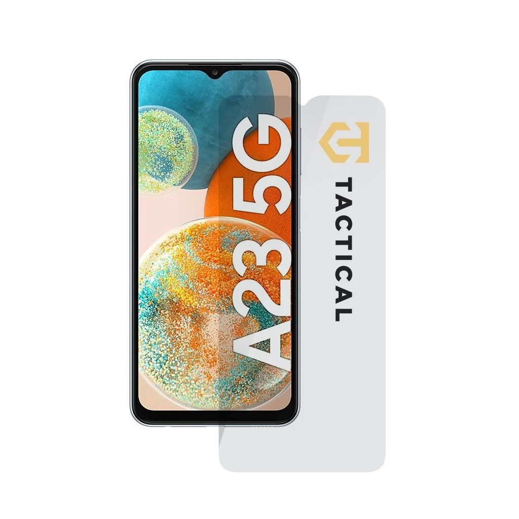 Tactical Glass Shield 2.5D Samsung Galaxy A23 5G készülékhez átlátszó