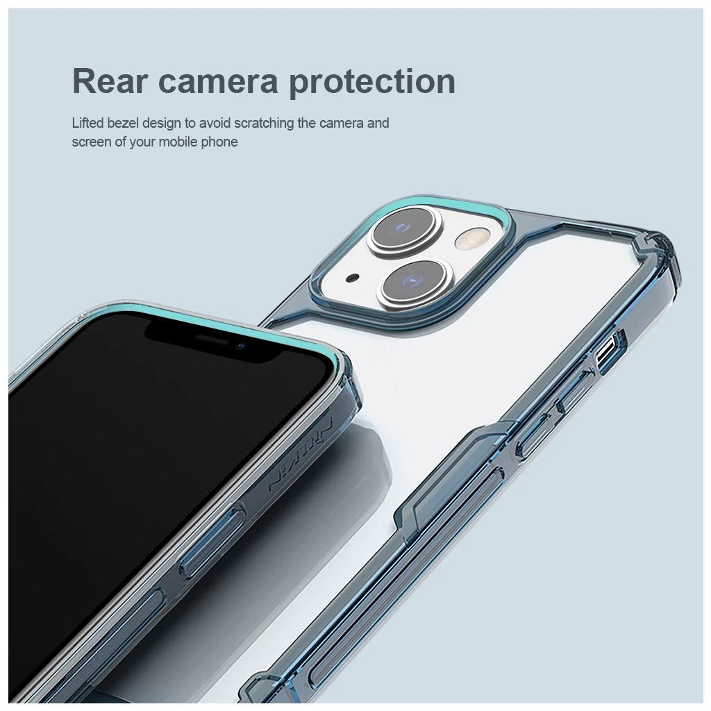 Nillkin Nature TPU PRO tok Apple iPhone 13/14 készülékhez átlátszó