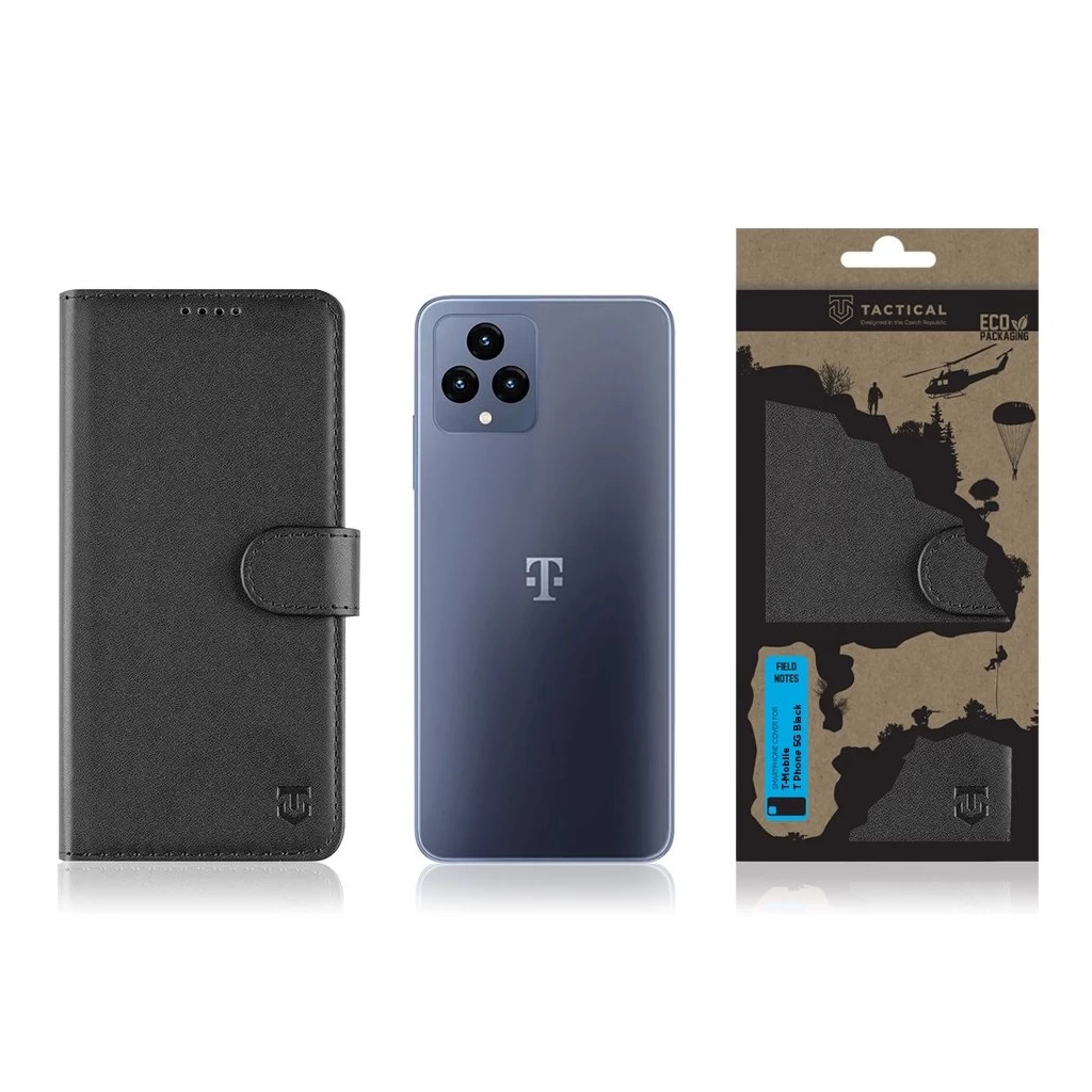 Tactical Field Notes tok T-Mobile T Phone 5G/2023 5G készülékhez, fekete