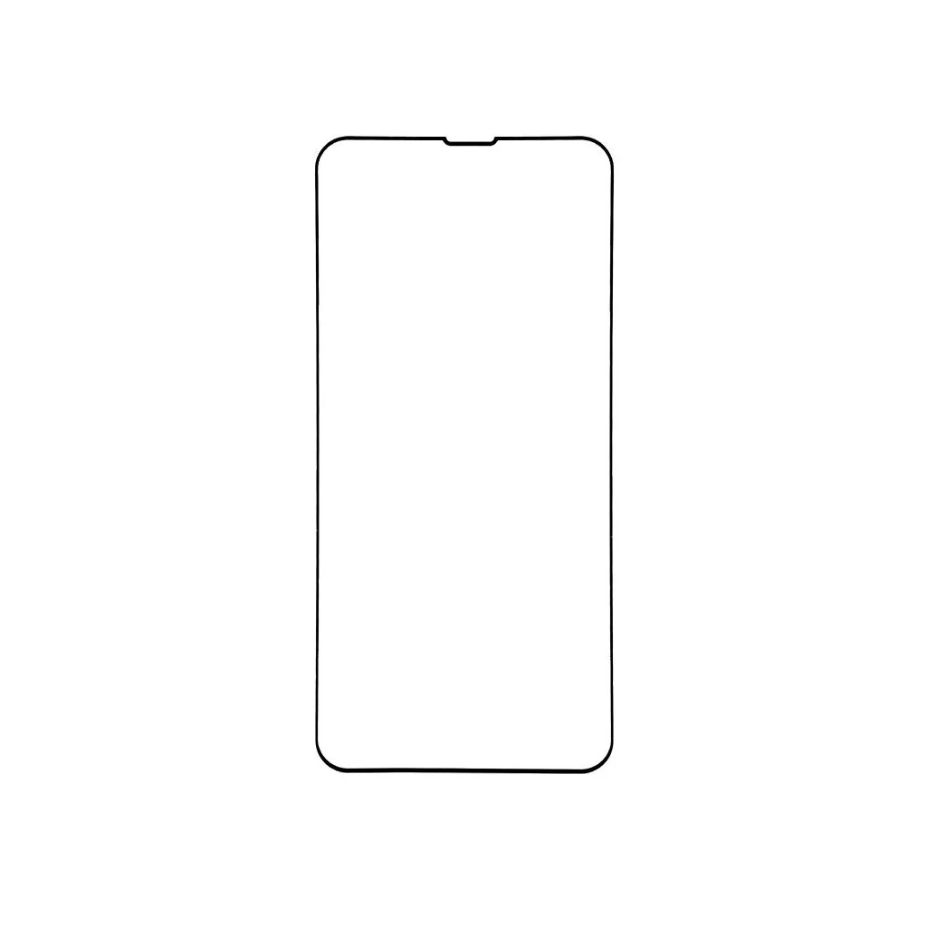 Apple iPhone 13/13 Pro készülékhez védőüveg fekete – csomagolás nélküli gyári