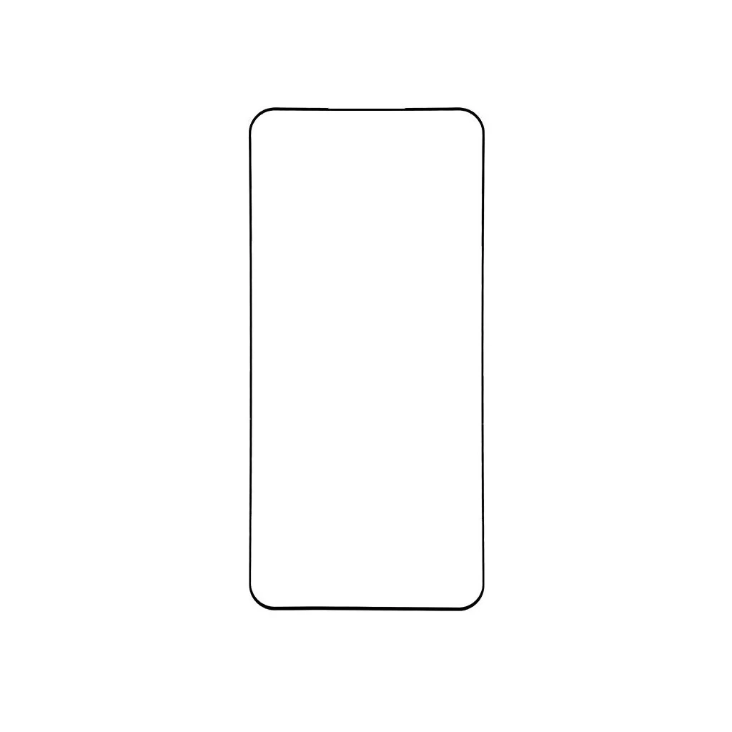 Apple iPhone 14 Pro készülékhez védőüveg fekete – csomagolás nélküli gyári