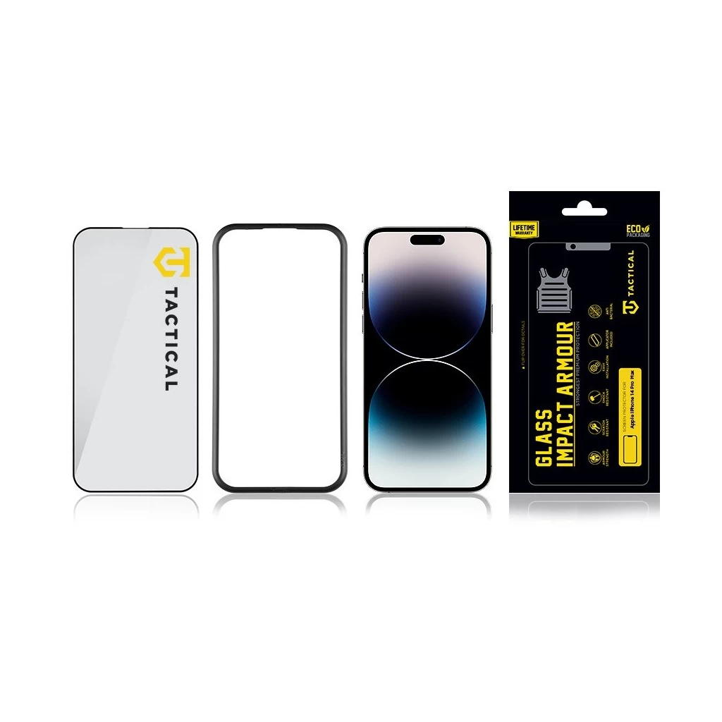 Tactical Glass Impact Armour kijelzővédő Apple iPhone 14 Pro Max készülékhez