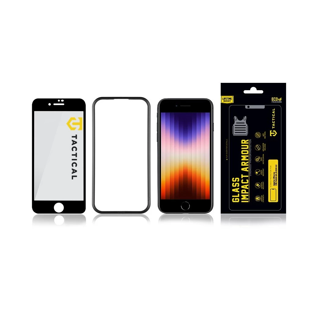 Tactical Glass Impact Armour Apple iPhone 7/8/SE2020/SE2022 készülékhez